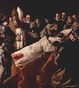 Francisco de Zurbaran The Death of St. Bonaventure Spain oil painting artist